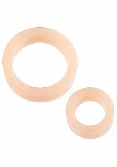 Doc Johnson - Platinum Premium Platinum Premium Silicone – The C-Rings – Flesh 3 Doc Johnson - Platinum Premium Platinum Premium Silicone – The C-Rings – Flesh