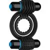 Doc Johnson - Optimale OptiMALE C-Ring Vibrating Black Double