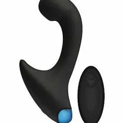 Doc Johnson - Optimale Vibrating P-Massager W/Remote-Black