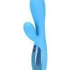 Topco - UltraZone UltraZone – Excite 6x Rabbit Style Silicone Vibe – Blue -Vibrators Sales 1160005 1