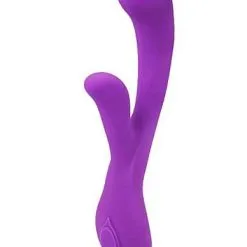Topco - UltraZone UltraZone – Orchid 6x Rabbit-Style Silicone Vibr. – Purple