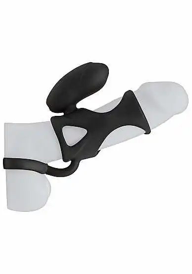 Doc Johnson - Kink KINK – Caged – Silicone Cock Cage – Vibrating – Black 3 Doc Johnson - Kink KINK – Caged – Silicone Cock Cage – Vibrating – Black