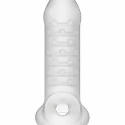 Doc Johnson - Kink KINK – Jacked Up – Extender With Ball Strap – Thin – Frost