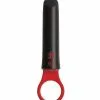 Doc Johnson - Kink Power Play With Silicone Grip Ring – Black -Vibrators Sales 2402 60 BX 1