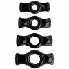 Doc Johnson - TitanMen TitanMen – Cock Ring Set Black -Vibrators Sales 3503 05 CD 1