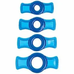 Doc Johnson - TitanMen TitanMen – Cock Ring Set Blue