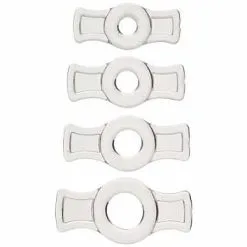 Doc Johnson - TitanMen TitanMen – Cock Ring Set Clear