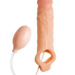 XR Brands, Size Matters XR Brands – Realistic Ejaculating Penis Sheath