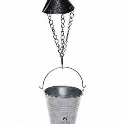 XR Brands, Master Series Hell’s Bucket Ball Stretcher With Bucket – Silver