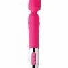 XR Brands - Wand Essentials Rotating Silicone Wand With Massage Beads – Pink 2 XR Brands - Wand Essentials Rotating Silicone Wand With Massage Beads – Pink -Vibrators Sales AF325 1 1