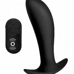 XR Brands - Under Control Silicone Prostate Vibrator With Remote Control – Black 1