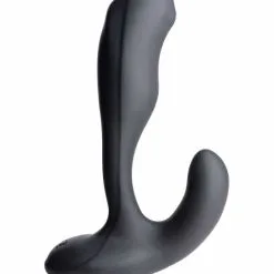 XR Brands Prostatic Play Pro-Bend Bendable Prostate Vibrator – Black