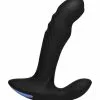 XR Brands - Alpha-Pro 17X P-TRIGASM 3-in-1 Silicone Prostate Stimulator – Black -Vibrators Sales AG269 1