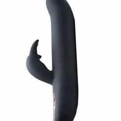 XR Brands - Inmi Royal Rabbits Bling Bunny 10X Flexing Rabbit Vibrator – Black