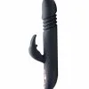 XR Brands - Inmi Royal Rabbits Bunny Thrust 10X Thrusting Rabbit Vibrator – Black -Vibrators Sales AG273 1
