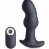 XR Brands - Rimmers Gyro I 10X Curved Rimming Plug With RC – Black -Vibrators Sales AG277 1