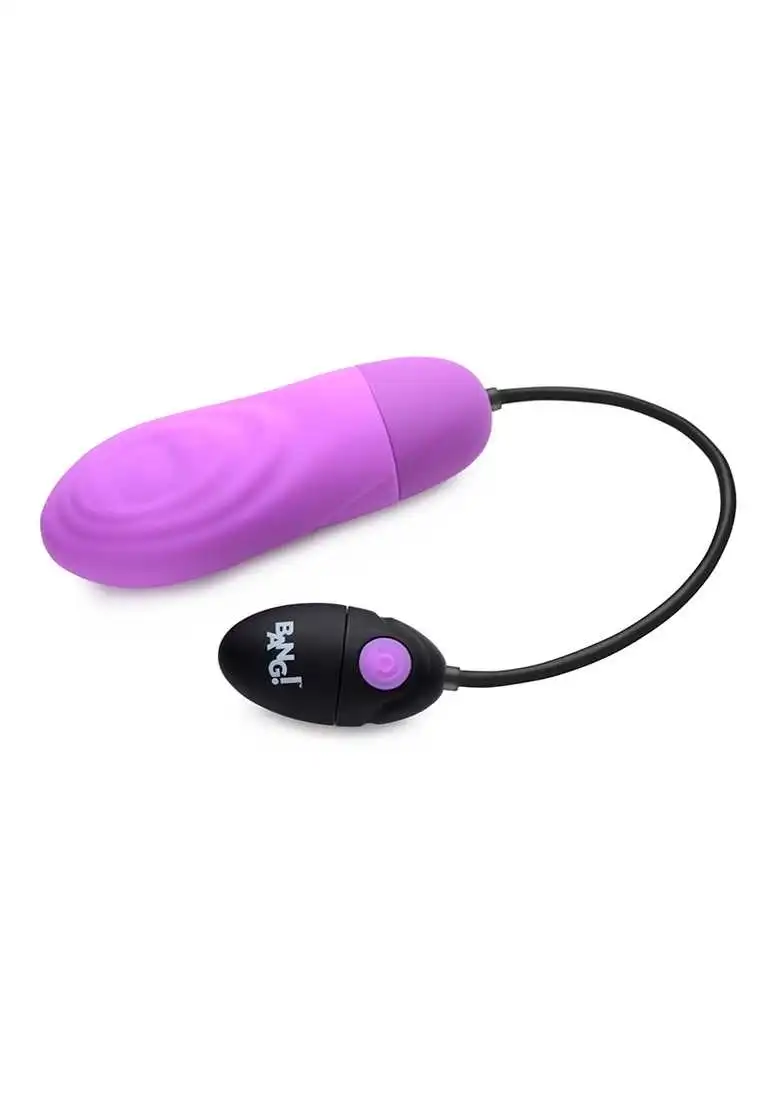 XR Brands, Bang 7X Pulsing Rechargeable Silicone Bullet – Purple 3 XR Brands, Bang 7X Pulsing Rechargeable Silicone Bullet – Purple