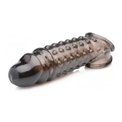 XR Brands, Size Matters 1.5 Inch Penis Enhancer Sleeve – Smoke