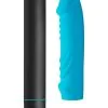XR Brands, Bang XL Bullet & Ribbed Silicone Sleeve – Blue