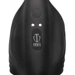 XR Brands Trinity Vibes 10X Pleasure Stroke Vibrating Silicone Penis Sleeve
