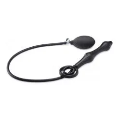 XR Brands, Master Series Inflatable Silicone Anal Plug + Cock & Ball Ring
