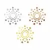 Bijoux Indiscrets - Skin Jewellery MIMI – Metallic Skin Transfer Decorations – Gold. Silver. Bronze