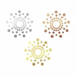 Bijoux Indiscrets - Skin Jewellery MIMI – Metallic Skin Transfer Decorations – Gold. Silver. Bronze