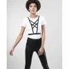 Bijoux Indiscrets - Maze MAZE – Cross Cleavage Harness – Black – OS