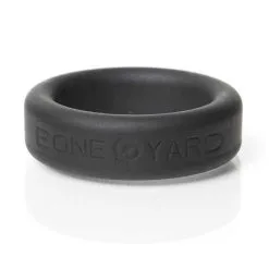 Boneyard Silicone Ring – Black – 30mm