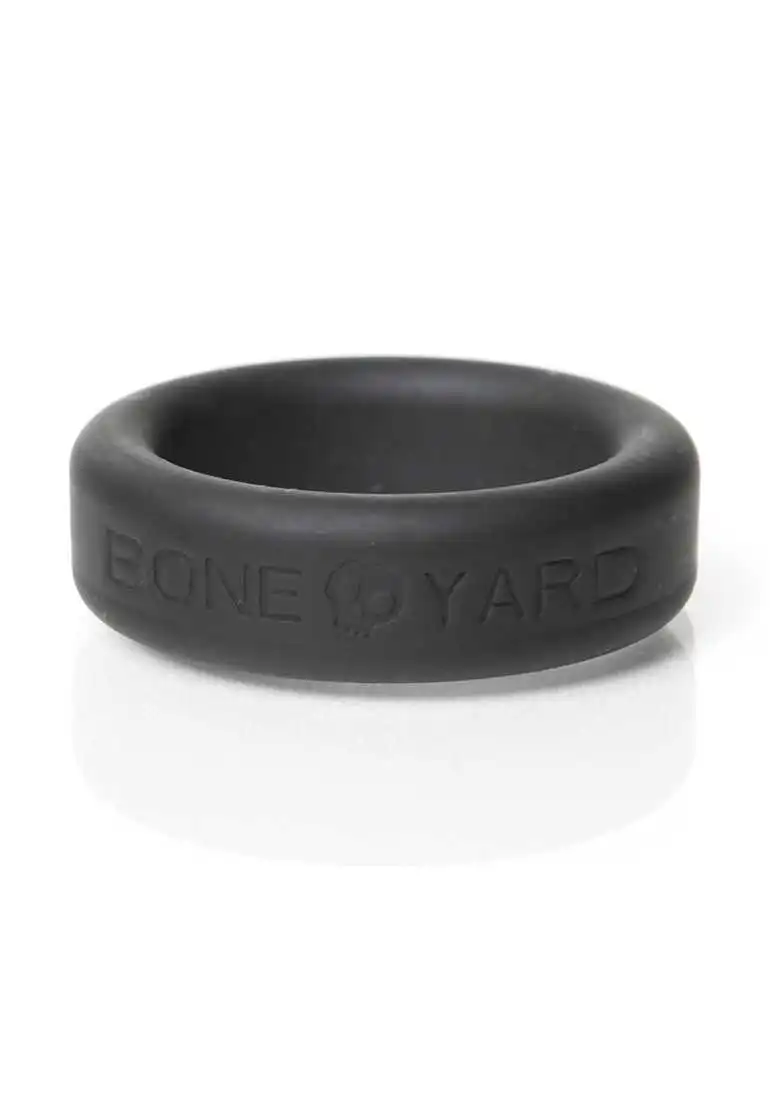 Boneyard Silicone Ring – Black – 30mm 3 Boneyard Silicone Ring – Black – 30mm