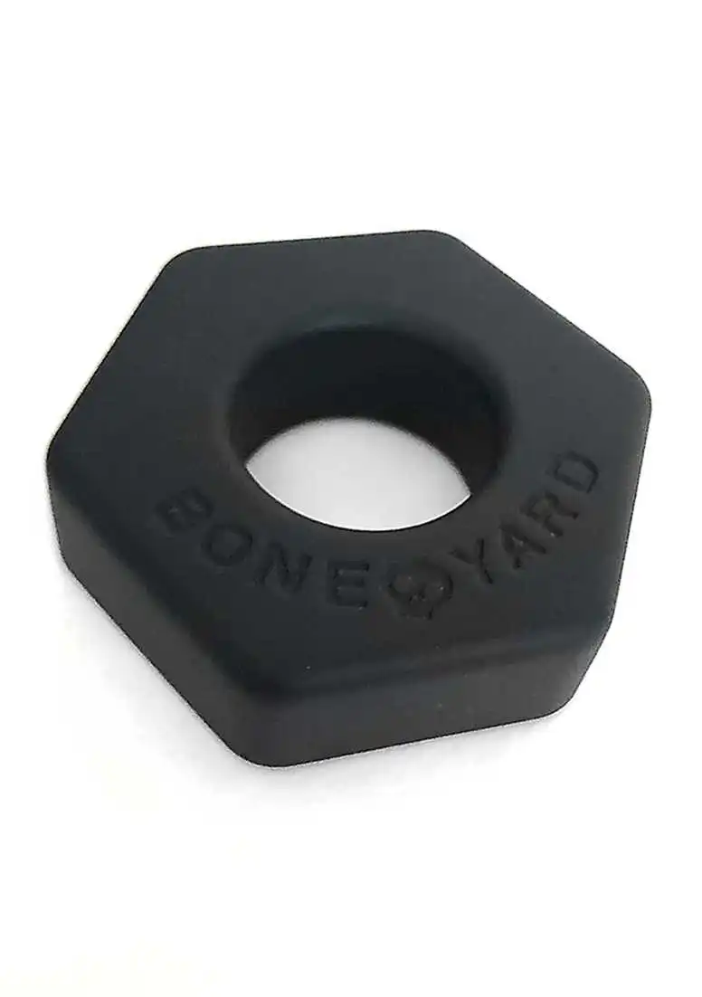 Boneyard Bust A Nut Cock Ring – Black 3 Boneyard Bust A Nut Cock Ring – Black