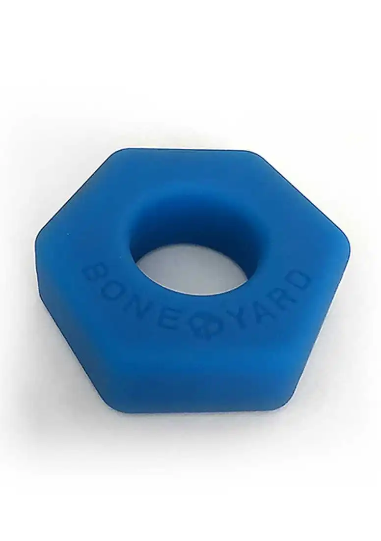 Boneyard Bust A Nut Cock Ring – Blue 3 Boneyard Bust A Nut Cock Ring – Blue