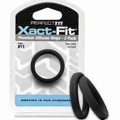 Perfectfitbrand Xact-Fit #11 2-Pack -black