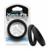 Perfectfitbrand #19 Xact-Fit Cockring 2-Pack – Black -Vibrators Sales CR 82B 1 1