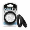 Perfectfitbrand #22 Xact-Fit Cockring 2-Pack – Black