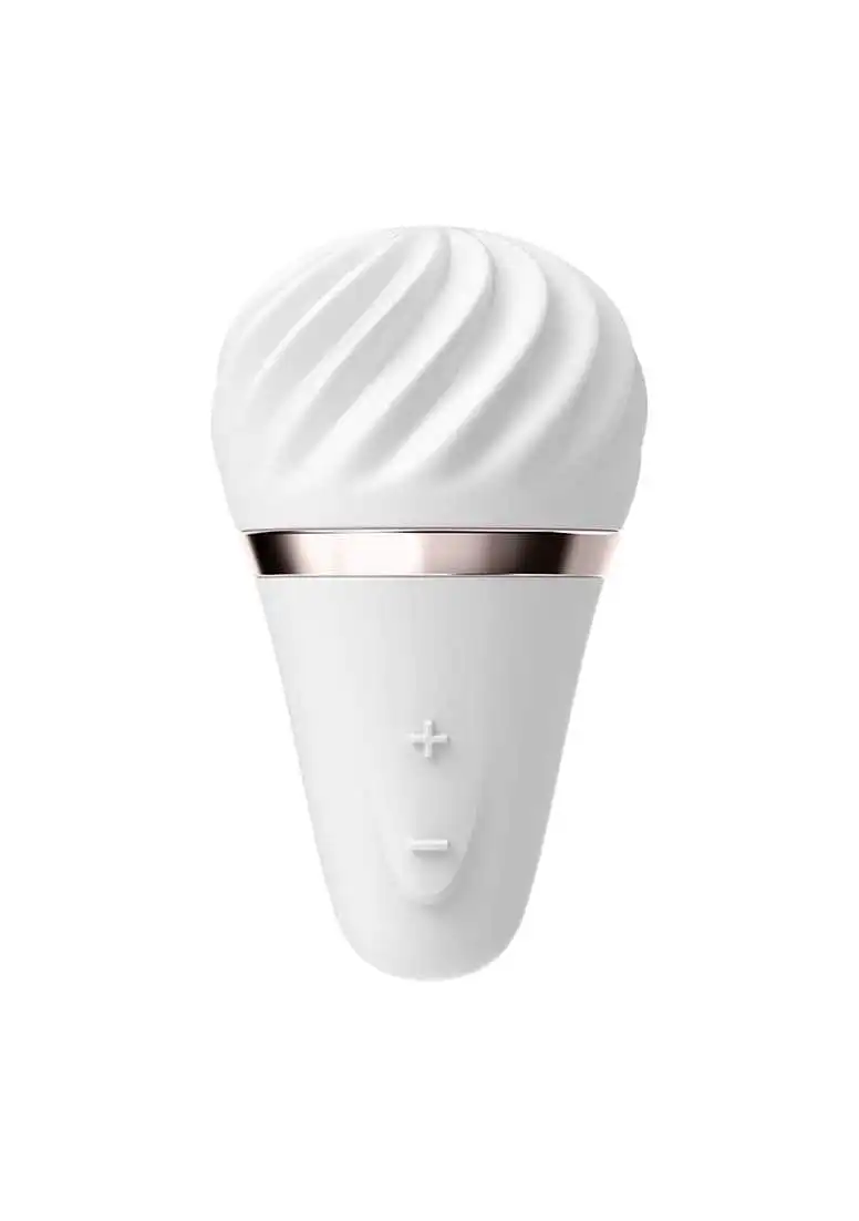 Satisfyer Little Wand Lay-on Vibrator – White 3 Satisfyer Little Wand Lay-on Vibrator – White