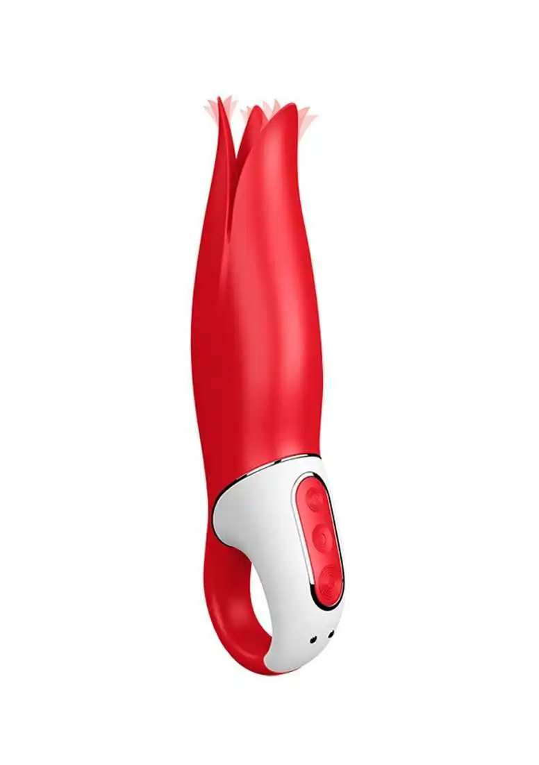 Satisfyer Power Flower Vibrator – Red 3 Satisfyer Power Flower Vibrator – Red