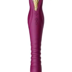 Zalo - Legend King Vibrating Thruster- Velvet Purple