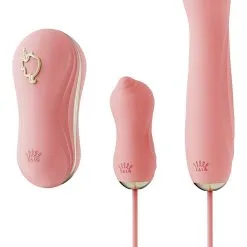 Zalo - Unicorn UNICORN Vibratrion & Thrusting Set – Pink