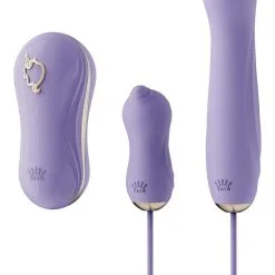 Zalo - Unicorn UNICORN Vibratrion & Thrusting Set – Violet