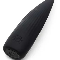 Fifty Shades Collection - Fifty Shades Of Grey - Sensation Sensation Rechargeable Flickering Tongue Vibrator – Black