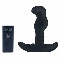 Nexus G Stroker Unisex Massager With Unique Stroker Beads – Black