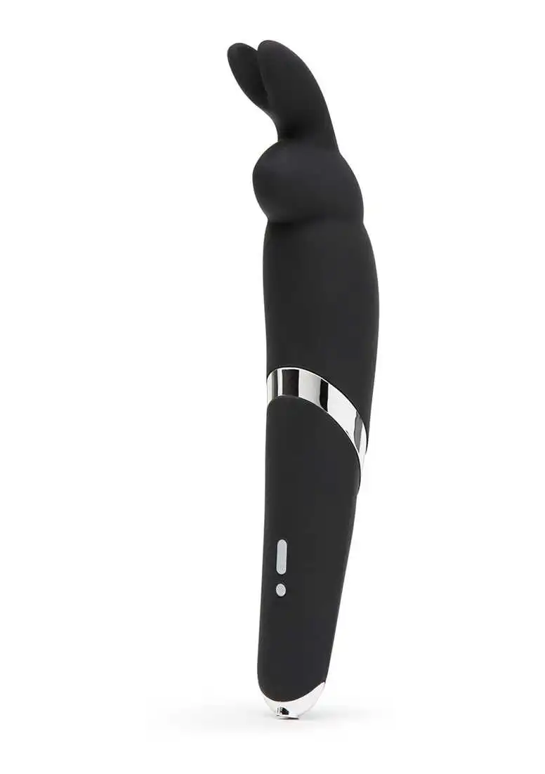 Happy Rabbit Wand – Black 3 Happy Rabbit Wand – Black