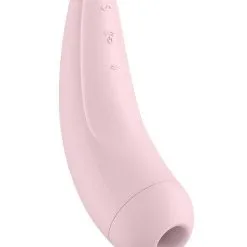 Satisfyer Curvy 2+ Air Pulse Stimulator + Vibration – Pink