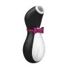 Satisfyer Penguin Air Pulse Stimulator – Black/White -Vibrators Sales J2018 8N P 1