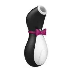 Satisfyer Penguin Air Pulse Stimulator – Black/White