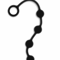 Nexus EXCITE Silicone Anal Beads – Black