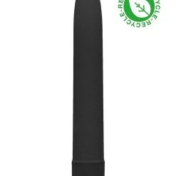 Shots - Natural Pleasure 7″ Vibrator – Biodegradable – Black