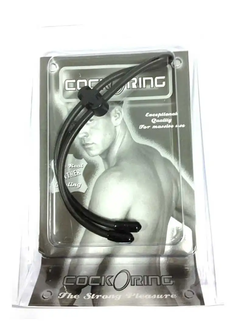 Belgo Prims - All Black Cockring – Black 3 Belgo Prims - All Black Cockring – Black