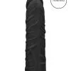 Shots - RealRock - Skin Penis Sleeve 7″ – Black 1 Shots - RealRock - Skin Penis Sleeve 7″ – Black -Vibrators Sales REA104BLK 1